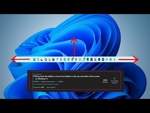 Microsoft Explains Why You Can’t Move the Taskbar in Windows 11 (It’s Bad News!)