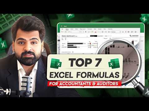 Top 7 Formulas in Excel for Accountants and Auditors