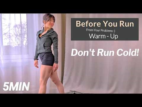 Warm Up Routine Before Running| No Equipment, Small Space Friendly | You Can Do Anywhere