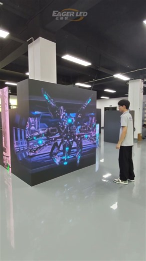 Modular rental LED screens.#ledscreen #ledvideowall #ledboard #eagerled