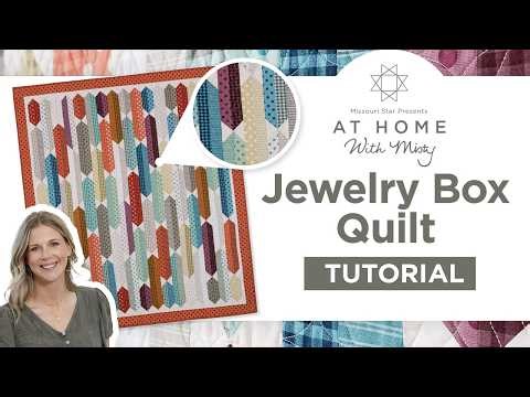 Jelly Roll Friendly Quilt | At Home With Misty - Jewelry Box Quilt
