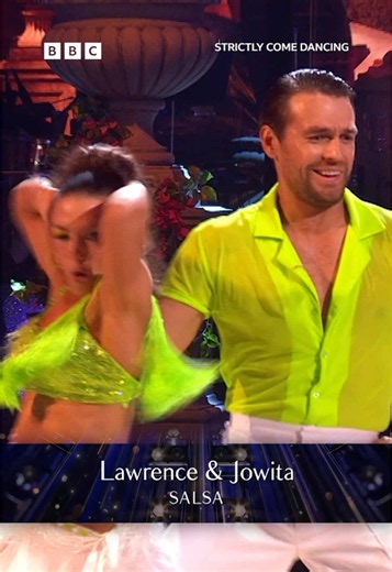 Lawrence & Jowita's Fiery Salsa on Strictly's Icons Week