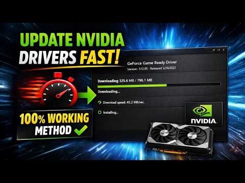 How to Update NVIDIA Drivers (Windows 10/11) | Safe & Fast Method