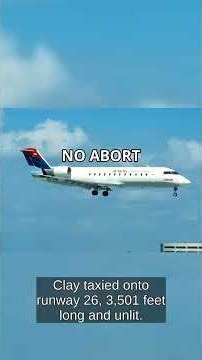 Comair Flight 5191. 49 Dead. Wrong Runway.