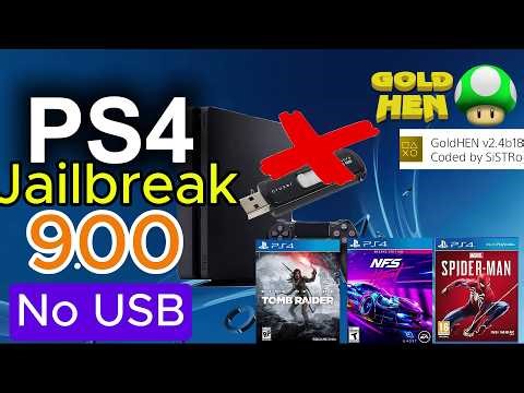 How To Jailbreak PS4 9.60 + (No USB) + Permanent + Goldhen 2.4.b18.9