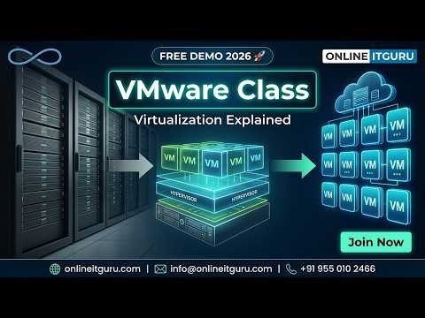 VMWare Demo Tutorial 2026 | Real-Time Virtualization Explained | Learn From Scratch | OnlineITGuru