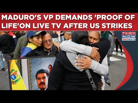 Venezuela VP Demands 'Proof Of Life' On Live TV After Trump Says US Forces 'Captured' Maduro: Watch