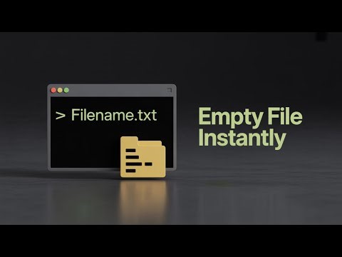 Fastest Way to Empty a File in Linux Without Deleting It