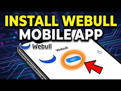 How to install the Webull mobile app for stock trading - Step By Step