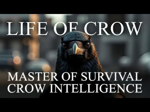 The Life of a Crow | Complete Crow Documentary, Intelligence, Behaviour & Survival