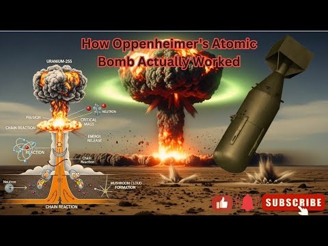 How Oppenheimer's Atomic Bomb Actually Worked (Trinity Test) || Tech Explained Story