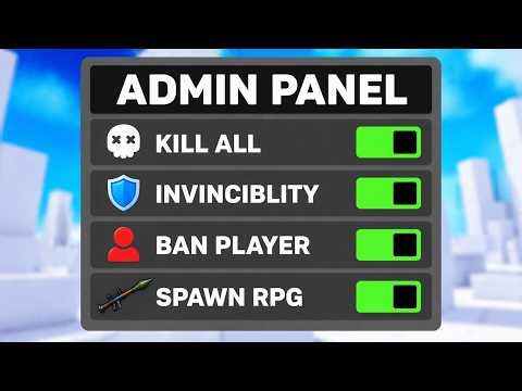 How to get ADMIN COMMANDS in Rivals Roblox (SECRET ADMIN PANEL CODES)