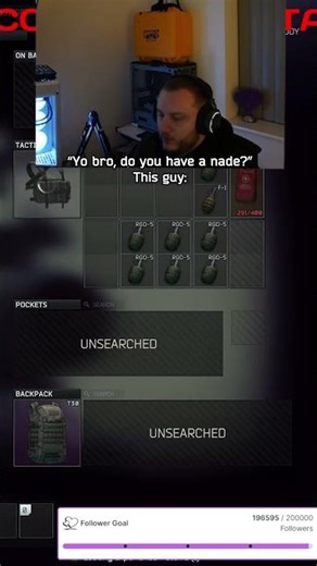 HOW MANY NADES DOES HE NEED?😂