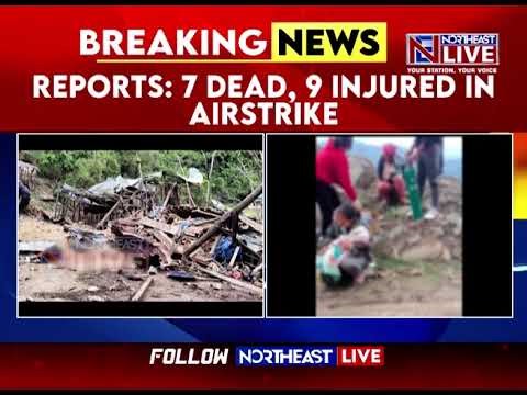 7 Civilians Dead, 9 Injured in Deadly Airstrike in Myanmar Near Mizoram Border