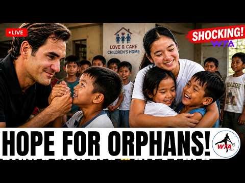 HEARTWARMING MOVE! Roger Federer and Alex Eala Launch Foundation for Orphan Children —Fans Emotional