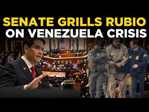 Venezuela Crisis Hearing LIVE: Senate Panel Questions Sec. Rubio on Caracas Operation | US News