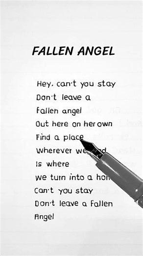 Fallen Angel - Jennie (Lyrics) #trending