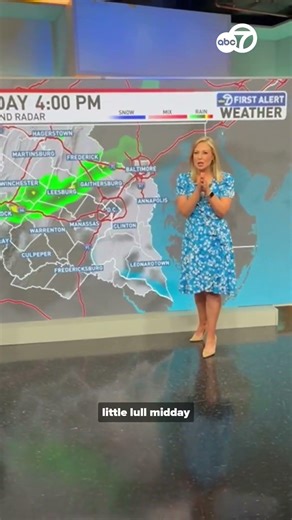 WEATHER ALERT: Showers, storms, and gusty winds in the DC area