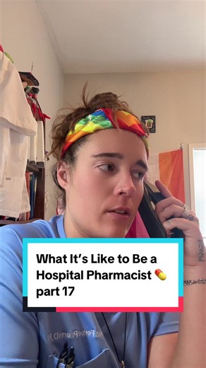 What It’s Like to Be a Hospital Pharmacist 💊 part 17 #doctor #pharmacist #hospital #work #team