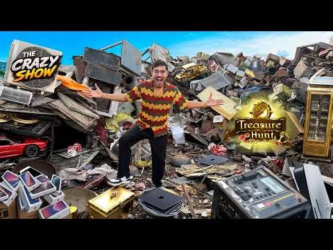Treasure Hunt In Kabaad Challenge | कबाड़ में मिली नायाब चीज़ें | The Crazy Show Ep-1