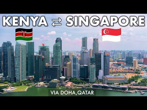 Flying Qatar Airways to Singapore: 787-8 & A350-1000 Experience (NAIROBI ➔ DOHA ➔ SINGAPORE)