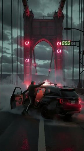 Bridge Collapse: 500 Feet Death Jump! 🌉🔥 #ActionForceX #shorts #viral