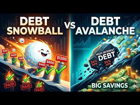 The Debt Snowball vs Debt Avalanche Method