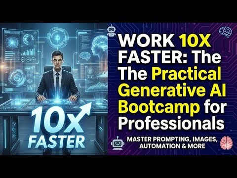 Work 10x Faster: The Practical Generative AI Bootcamp for Professionals | GenAI