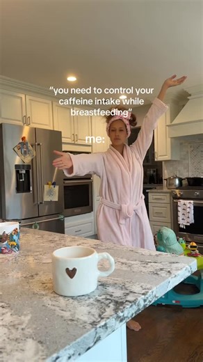 BREASTFEEDING SUPPORT on Instagram: "At some point, you just gotta do what you gotta do… Video credit @hi_imcindy on TikTok #caffeinewhilebreastfeeding #breastfeedingmom #newmom #newbaby"