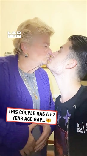 She's 57 and he's 19 🤯 #relationships #couples #love | LADbible