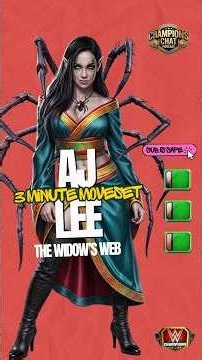 1 Billy Build | AJ Lee "The Widow's Web" | WWE Champions