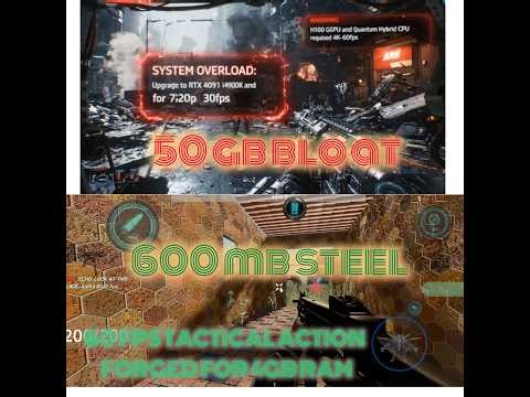 50GB Bloat vs. 600MB Steel How I Solved iPad Lag & Thermal Throttling Godot god vs Unity noob