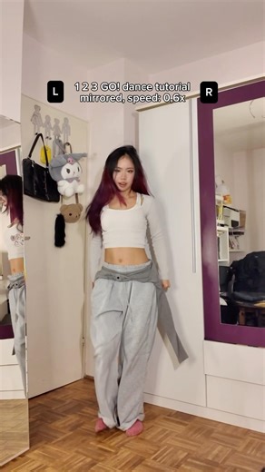 1 2 3 GO! dance tutorial #dancetrend #2026 #dance #123go #dancetutorial