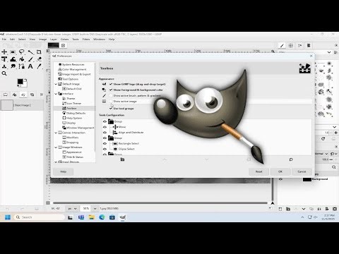 How To Show/Hide Active Images in Toolbox on GIMP [Guide]
