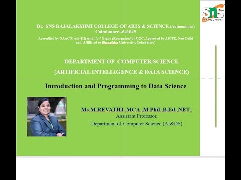 Clustering| Data Science | SNS Institutions