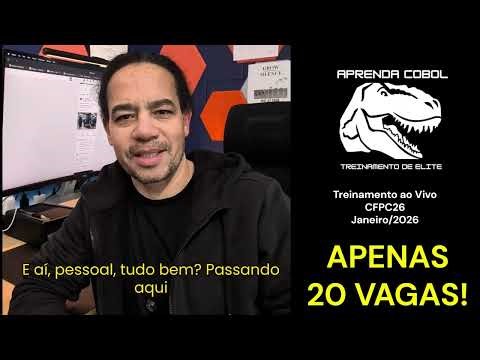 Quer Entrar no Mercado de TI? Comece com COBOL - Últimas 20 Vagas!