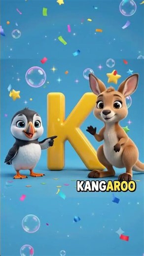 Letter K | K for Kangaroo 🦘 and Kiwi 🥝 | ABC Learning for Kids