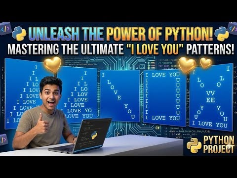 How to print multiple pattern in python. ✨️✨️ #coding #viral #viralvideo 