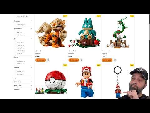 More LEGO Pokemon, now with Minifigs! Rayquaza, Arcanine, Munchlax, Pokeball, & Red #NotSponsored