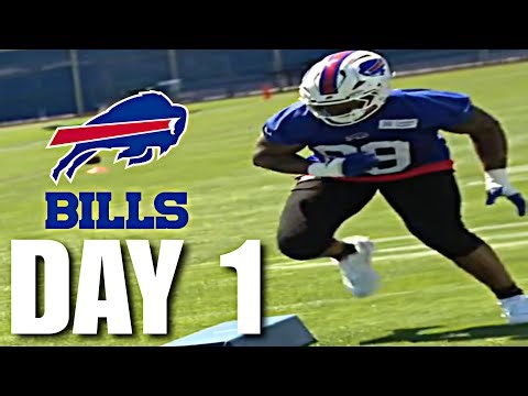 Buffalo Bills Rookie Minicamp DAY 1 HIGHLIGHTS: TJ Parker NASTY First Look During DRILLS!