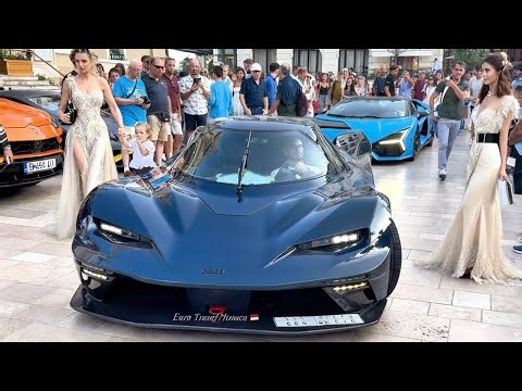 MONACO LUXURIOUS BILLIONAIRE LIFESTYLE BEST SUMMER SHOWING SUPERCARS #trending