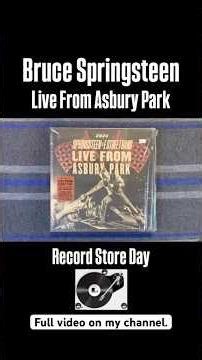 Bruce Springsteen: Live From Asbury Park (Record Store Day)