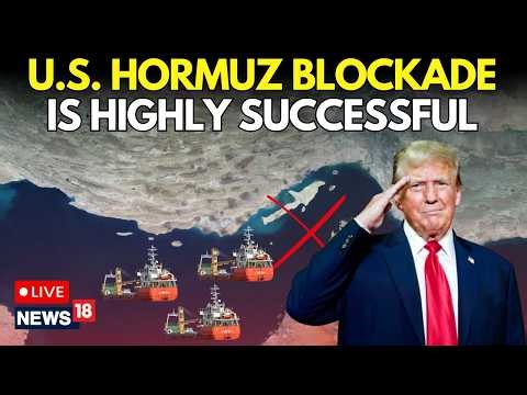 LIVE | Trump Claims Hormuz Blockade “Highly Successful” | US Navy Tightens Grip Amid Iran Tensions