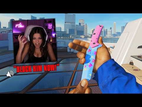 Angry E GIRL blocks me because I kept RESETTING her