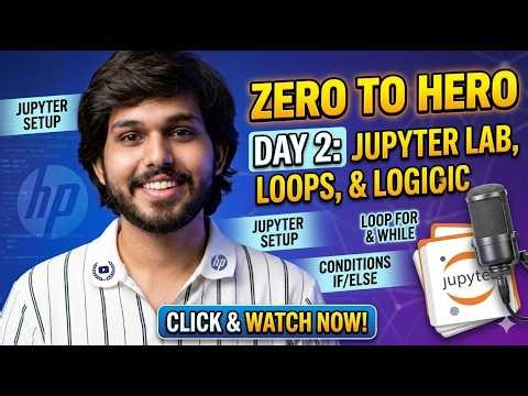 Day 2: How AI Engineers Actually Use Jupyter Lab + Python Logic Building