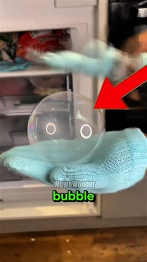 Frozen Bubble Experiment Gone Wrong 😳#shorts