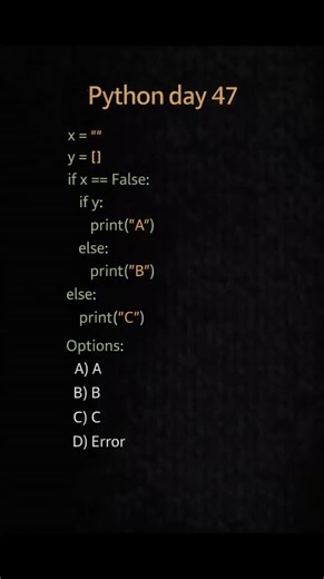 coding_life1233 on Instagram: "Python day 47 #pythonprogramming #computerscience #reels"