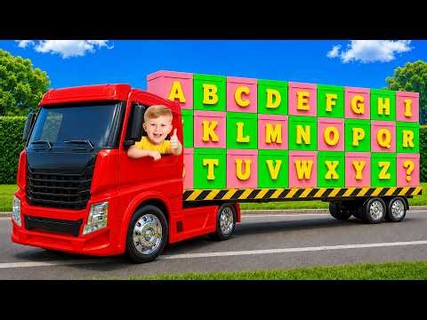Kids Learn ABC with Cars and Vehicles!