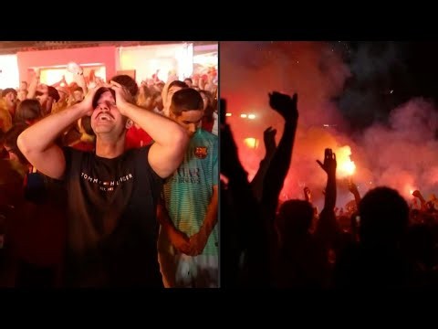 Fans go wild in Madrid as Spain take the lead in World Cup final | AFP
