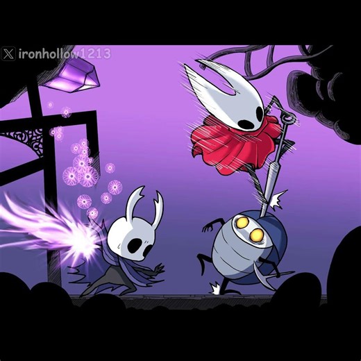 Hornet Ruined Everything | Little Ghost & Myla #hollowknight #silksong #hornet #comics